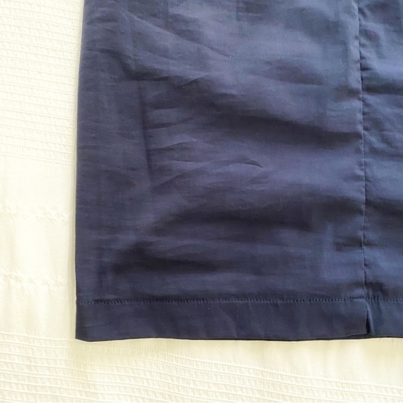 VERONIQUE MILJKOVITCH DESIGNER NAVY CINCHED SLEEVELESS BODYCON MINI DRESS - XS - Picture 8 of 9